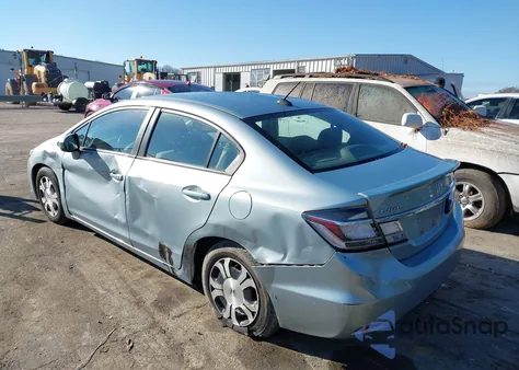 2014 Honda Civic Hybrid from USA, damaged, VIN 19XFB4F34EE201265